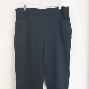 #407 Dressbarn Black Dress Pants Size 14